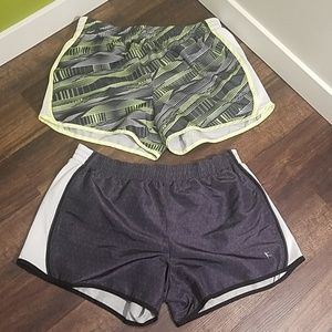 Danskin L workout shorts.